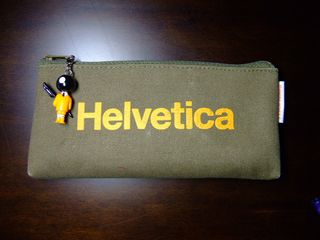 Helvetica,ヘルベチカ,ペンケース