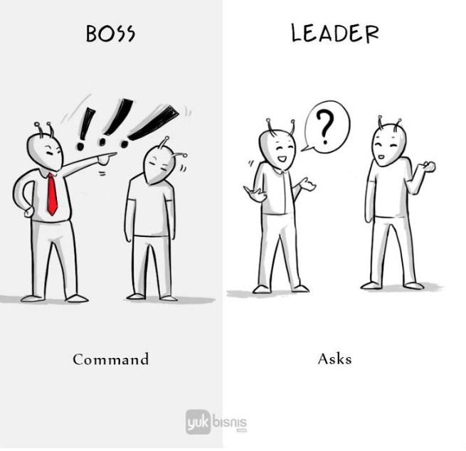 ボスとリーダーの違い 分かりやすいマーケティング セミナー オルタナティブ ブログ