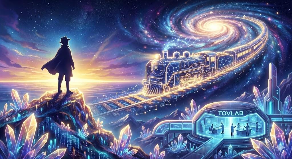 宮沢賢治の精神と現代のTOVLABのイメージ