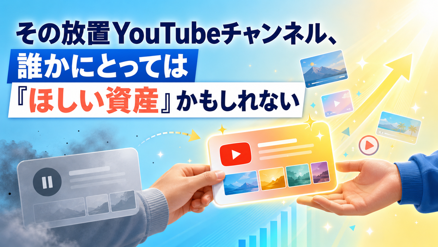 その放置YouTubeチャンネル、誰かにとっては「ほしい資産」かもしれない.png