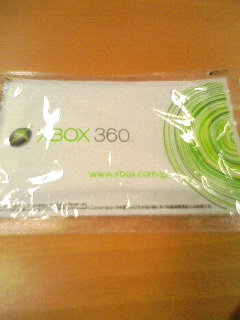 XBOX360の使い捨てカイロ